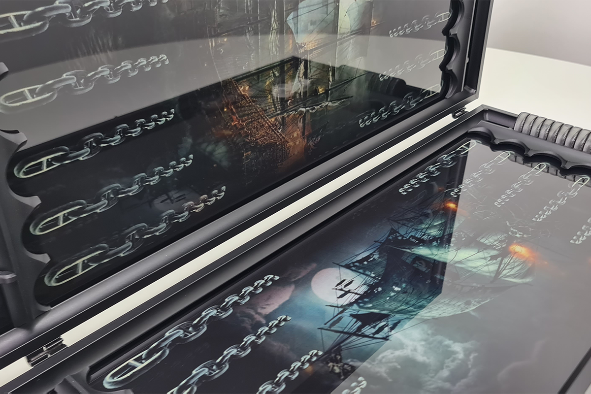 Exclusive: "Captain's Ship" — Tempered Glass Backgammon