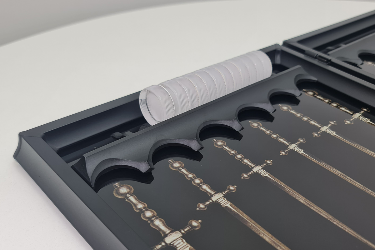 Exclusive: "Intrigue and Peril" — Tempered Glass Backgammon