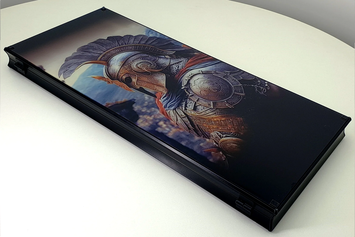 בלעדי: "The Gladiator" — שש־בש מזכוכית מחוסמת — premium tempered-glass שש־בש set