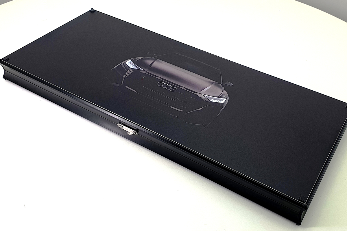 בלעדי: "Audi Power" — שש־בש מזכוכית מחוסמת — premium tempered-glass שש־בש set