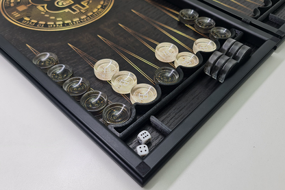 בלעדי: "מהדורת קריפטו" — טקסטורת אלון למשחק שש־בש