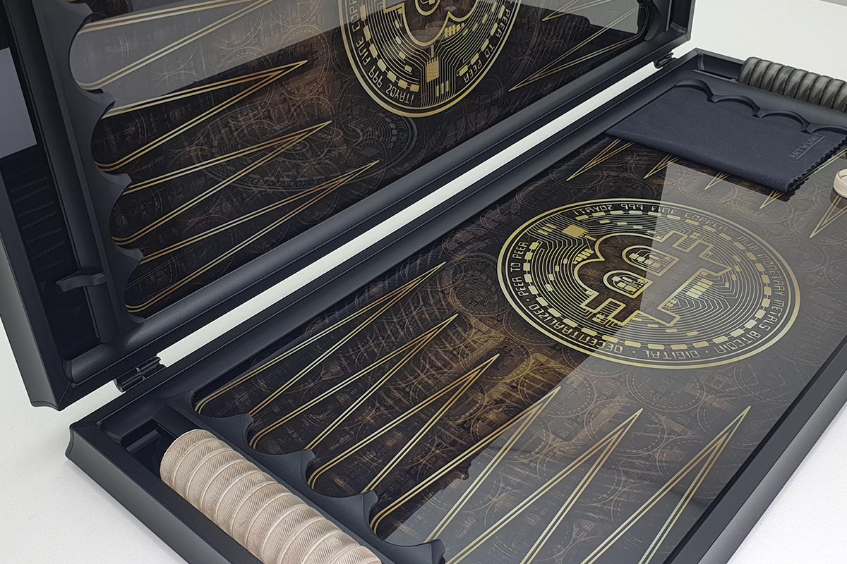 בלעדי: "כוח הביטקוין" — דמקה מזכוכית מחוסמת