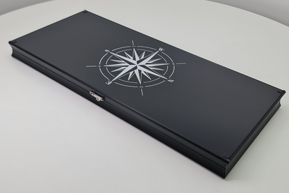 בלעדי: "Northern Elegance" — שש־בש מזכוכית מחוסמת — premium tempered-glass שש־בש set