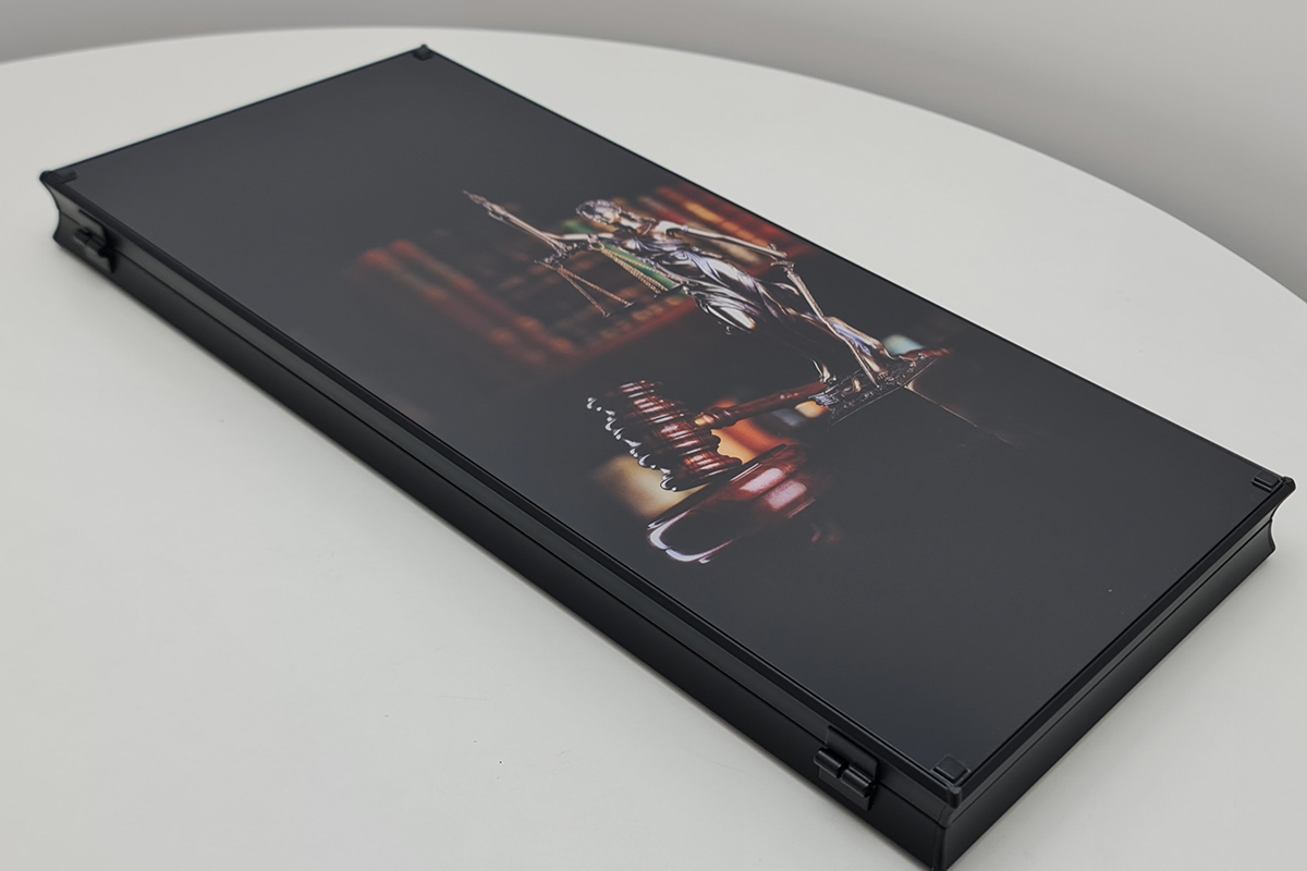 בלעדי: "Eternal Justice" — שש־בש מזכוכית מחוסמת — premium tempered-glass שש־בש set