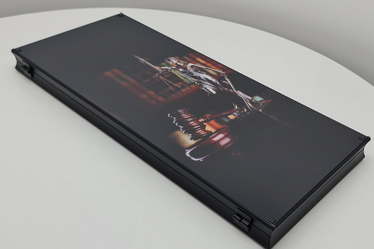 בלעדי: "Eternal Justice" — שש־בש מזכוכית מחוסמת — premium tempered-glass שש־בש set