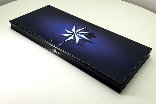 בלעדי: "Lucky Star" — שש־בש מזכוכית מחוסמת — premium tempered-glass שש־בש set